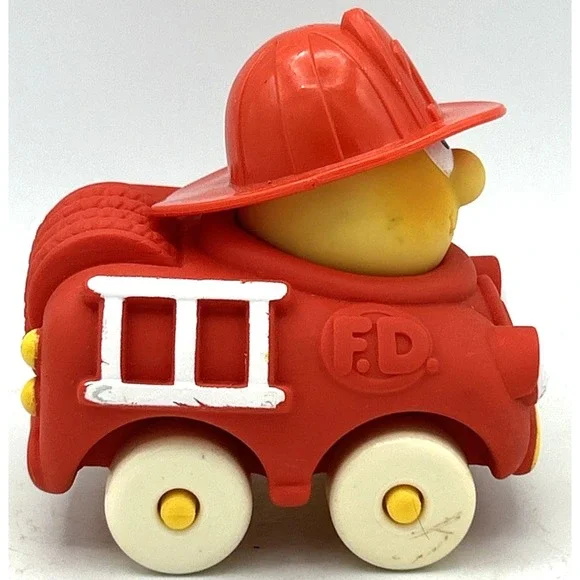 1985 Parker Brothers Nerfuls Soft Fire‎ Truck Complete Vehicle - Picture 2 of 7